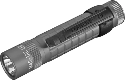 Miniatura 7 de Maglite Mag-Tac – Linterna LED de bolsillo, 2 celdas CR123, bisel coronado, negro mate