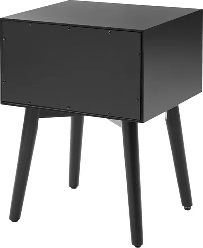 Miniatura 5 de Crosley Furniture Landon - Mesita de noche con cajón, color negro mate
