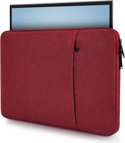 Miniatura 10 de Funda para monitor portátil de 15.6 pulgadas, funda de transporte para la mayoría de monitores portátiles de 15.6 a 16.1 pulgadas con bolsillo Negro