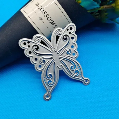 Miniatura 2 de Troqueles de corte de mariposa de metal DIY Scrapbooking artista corte metal troqueles plantillas Scrapbooking capas troqueles troquelado plantillas