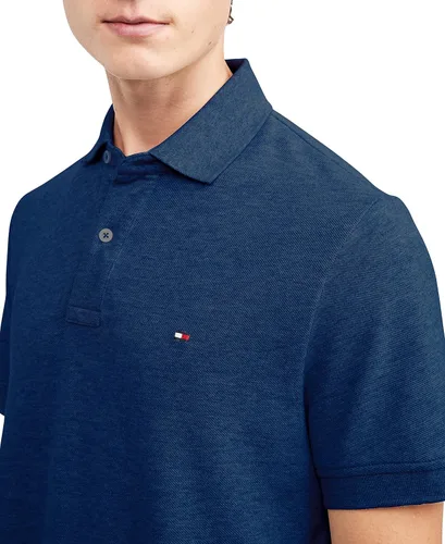 Miniatura 3 de Tommy Hilfiger Polo de piqué de algodón de manga corta para hombre en ajuste clásico