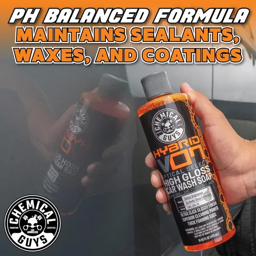 Miniatura 4 de Chemical Guys CWS_808 Jabón híbrido espumoso de alto brillo para lavado de autos