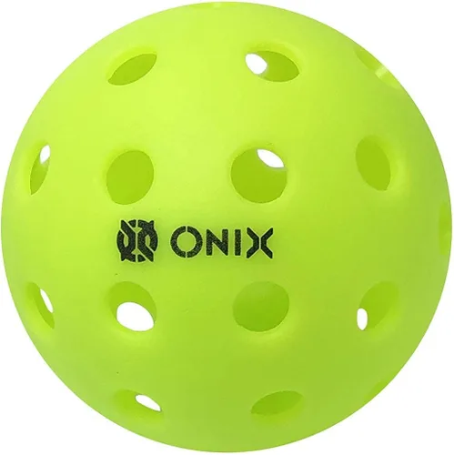 Onix Pure - 2 pelotas de Pickleball para exteriores, específicamente diseñadas y optimizadas para Pickleball, 12-paquete