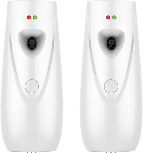 Miniatura 8 de Dispensador de ambientador automático en aerosol (paquete de 2), máquinas ajustables de aromaterapia independientes o montadas en la pared