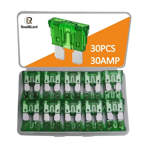 Miniatura 9 de Kit de 30 piezas de fusibles de cuchilla estándar de 2A - Kit surtido de fusibles de cuchilla automotriz estándar, fusibles automotrices, fusible