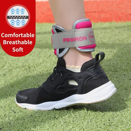 Miniatura 7 de PROIRON Ankle Weights for Women, Leg Weights for Men, Ankle and Wrist Weights 2/4/6/8LBS，Reflective Arm Weights for Jogging，Gymnastics，Aerobics