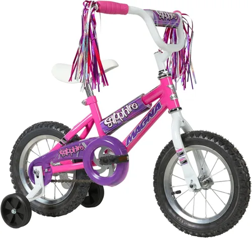Miniatura 10 de Bicicleta Magna Sapphire de Dynacraft - Estructura de acero resistente, frenos de mano delanteros y traseros, asiento ajustable, pataneador - Ideal