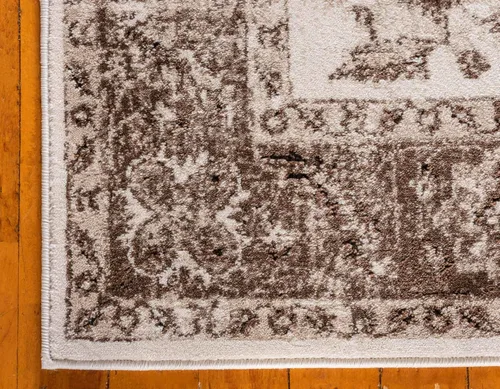 Miniatura 8 de Unique Loom Rushmore Collection Alfombra de área – Lincoln (2 x 3 pies, rectangular, crema/beige)