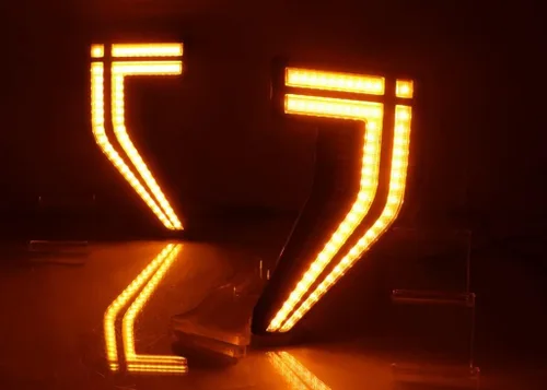 Miniatura 6 de Auto-Tech - 2 luces de marcador lateral, luz LED para guardabarros, reemplazo de señal de giro para Ford F-150 2021-2022