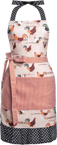 Miniatura 11 de Lindos Delantales de Patrón Floral Retro con Bolsillos Grandes para Mujeres Niñas Cocina Panadería Regalo para Madre Lindo paste