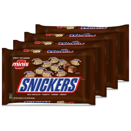 Miniatura 8 de Snickers Barras de chocolate con caramelo miniatura