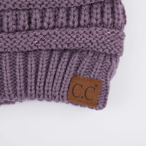 Miniatura 3 de C.C Exclusives - Gorro de punto trenzado, grueso, suave y cálido (HAT-20A) (HAT-30) (HAT-730)