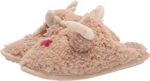 Miniatura 7 de Dearfoams Matching Family Holiday Christmas Reindeer & Turkey Scuff