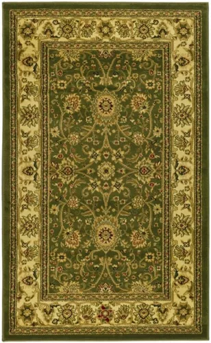 Miniatura 14 de SAFAVIEH Lyndhurst Collection - Alfombra de área de 9 x 12 pies, color marfil y rojo, diseño oriental tradicional, no desprende pelusa y de fácil