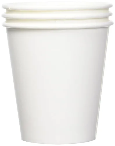 Miniatura 2 de Amazon Basics Tazas de café desechables, 10 onzas, papel, 1000 unidades (paquete de 1), color blanco