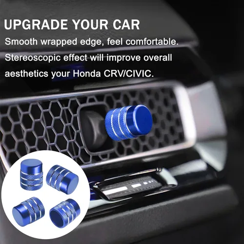 Miniatura 5 de Accesorios para Honda Civic 2026 2025 2022-2024 para CRV 2026 2025 2024 2023 para Acura Integra 2025 2024 2023 Luz de emergencia, cubierta de Azul