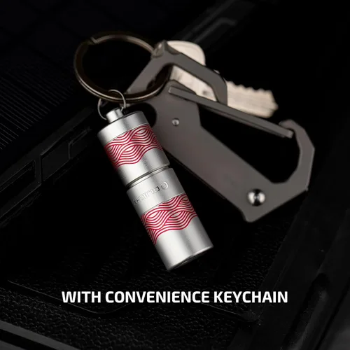 Miniatura 6 de OLIGHT I1R 2 Pro Eos - Linterna de llavero recargable EDC de 180 lúmenes, alimentada por batería recargable integrada con cable USB tipo C, mini luz