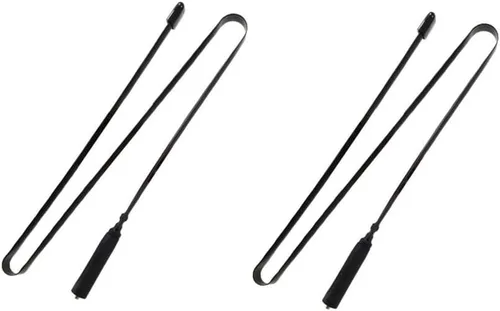 Paquete de 2 AR-152 AR-152A Antena táctica CS plegable de 42.5 pulgadas SMA-hembra de doble banda 144/430 Mhz para BF-888S UV-5R BF-F8HP UV-5RA