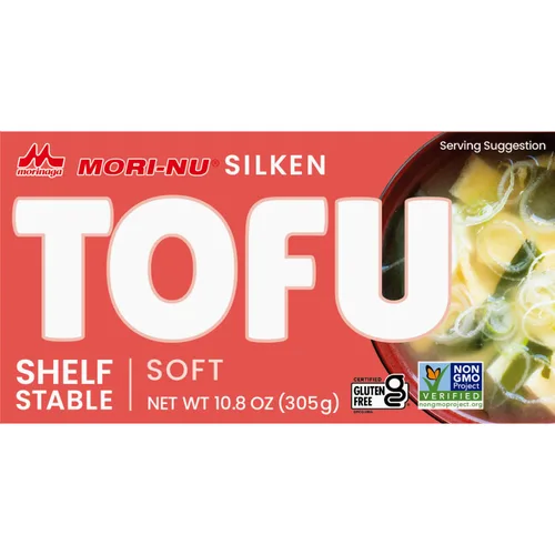 Miniatura 4 de Mori-Nu Tofu Sedoso Suave, Aterciopelado Liso y Cremoso, Bajo en Grasa, Sin Gluten, Sin Lácteos, Vegano, Hecho con Soja Sin OGM, KSA Kosher Parve