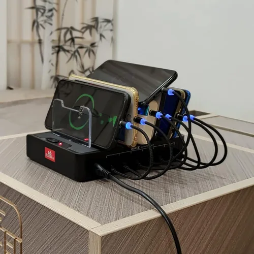 Miniatura 4 de Serie de carga magnética (micropuntas) 10 piezas, solo puntas micro USB sin cables USB, compatible con MicroAndriod SmartSeries.