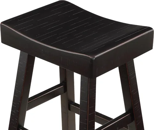 Miniatura 7 de Juego de mesa de bar Lexicon para 3, juego de mesa pequeña de cocina, mesa de isla de cocina con 3 taburetes de bar de silla de montar, juego
