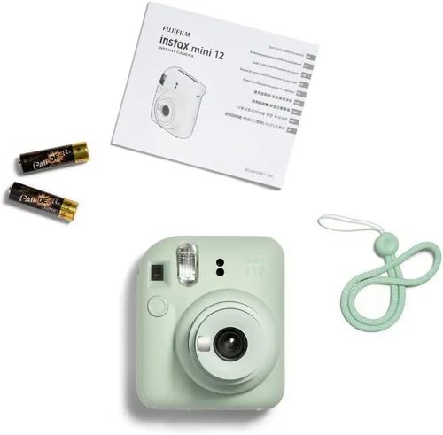 Miniatura 6 de Fujifilm instax Mini 12 - Cámara instantánea con paquete de 20 películas de disparo, color verde menta