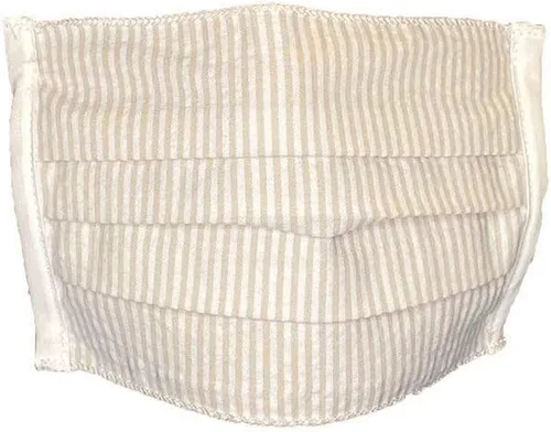 Miniatura 20 de Avery Hill Tapabocas en tela de algodón, lavable, reutilizable, protección contra el polvo y polución, Fishbone Turquesa Bronceado