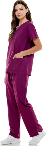 Miniatura 3 de MEDPIA Scrub Sets for Women and Man Medical Nursing Uniform Pants 4-Way Stretch & 8-Pocket