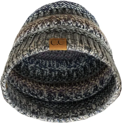Miniatura 477 de C.C Trendy Warm Chunky Soft Stretch Cable Knit Beanie