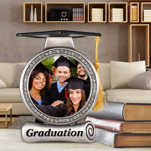 Miniatura 7 de Marco de fotos de graduación, decoraciones y borlas 2025, regalos