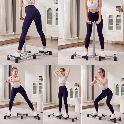Miniatura 5 de Leikefitness Máquina de Piernas Cuerpo Delgado Femenino Músculo del Suelo Pélvico Equipo de Fitness Reparación Muscular Entrenamiento de Plateado