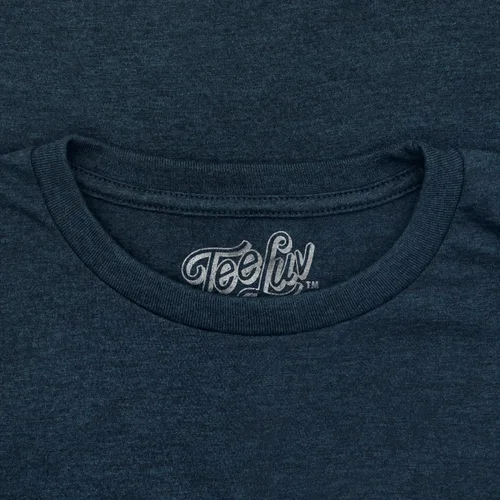 Miniatura 4 de Tee Luv Camisa Ford Mustang desgastada para hombre, Brezo Azul Marino