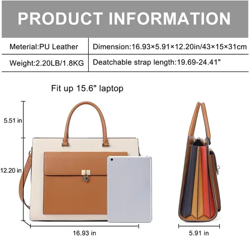 Miniatura 7 de CLUCI Maletín monedero para mujer con cartera