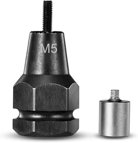 M5 Pistola de tuerca de remache autoblocante (1 unidad) para usar con pistola de tuerca de remache LM08/LM09