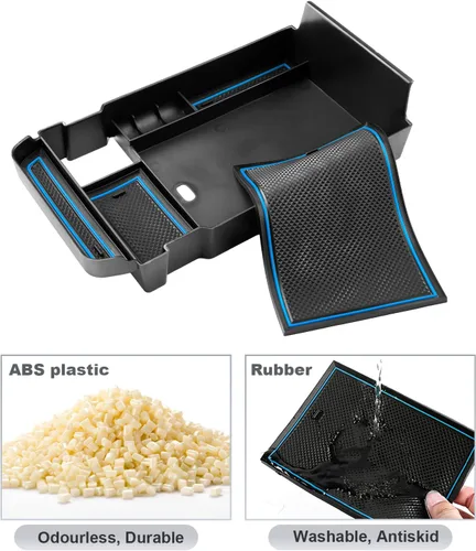 Miniatura 6 de SKTU Organizador de consola central para Mazda CX-30 2020-2026 2023 2024 2025 2026 CX-30 Accesorios 2024 2025 2026 CX30 bandeja de consola central