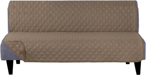 Miniatura 27 de U-NICE HOME Funda de sofá reversible para perros con correas elásticas, resistente al agua, protector de muebles para mascotas, funda de sofá