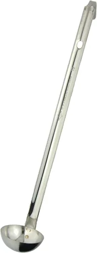 Nagao 50015 Cucharón para sopa (15 cc), 0.5 fl oz (15 cc), SUS304, uso comercial, fabricado en Japón