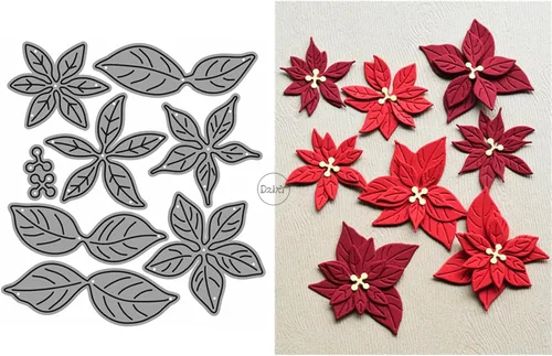 Miniatura 11 de DzIxY Troqueles de corte de metal de seis pétalos, flores, para hacer tarjetas, papel de gofrado, juegos de troqueles, álbum, plantillas