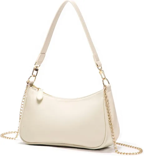 Miniatura 13 de VODIU Bolsos de mano con 2 correas extraíbles y cierre de cremallera, bolsos cruzados, bolso de hombro para mujer