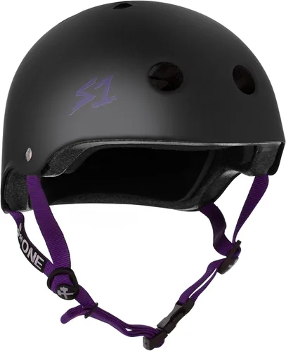 Miniatura 20 de Casco S1 Lifer para patinaje en monopatín, BMX y patinaje sobre ruedas Brillo rosa intenso