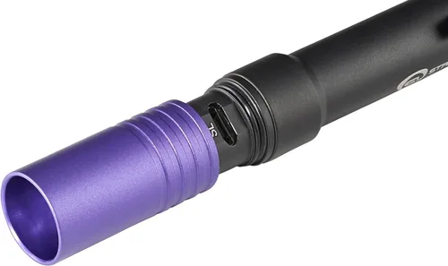 Miniatura 4 de Streamlight 66149 Stylus Pro linterna USB recargable UV de 400nm con cable USB y funda de nailon, color negro