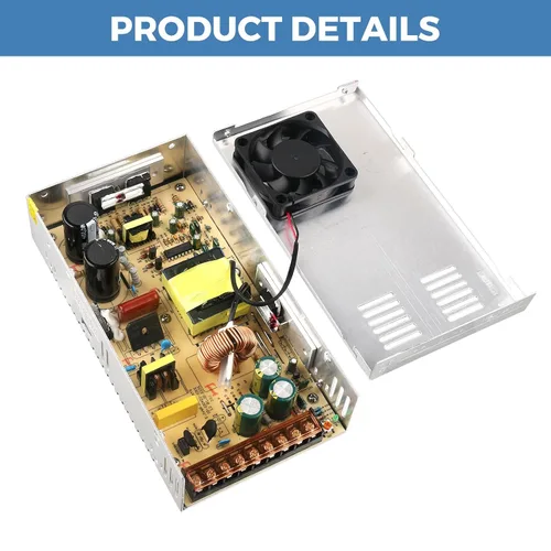Miniatura 4 de Fuente de alimentación de 36 V 10 A CA 110-220 V a CC 36 voltios 10 amperios 360 W adaptador de corriente regulado universal transformador