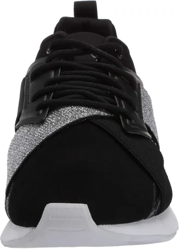 Miniatura 2 de Puma Tenis Muse X-2 para mujer color negro plateado talla 6 M de EE UU Negro