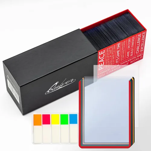 Miniatura 5 de Quiver Time Cargadores superiores de 3 x 4 de alta calidad para tarjetas, fundas duraderas de plástico duro para tarjetas, para deportes, béisbol
