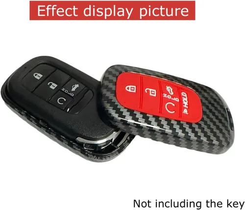 Miniatura 2 de REPROTECTING Funda de goma ABS para llavero compatible con (5 botones) Honda Accord Civic HR-V CR-V Pilot Sport SI EX EX-L Touring 2022-2026