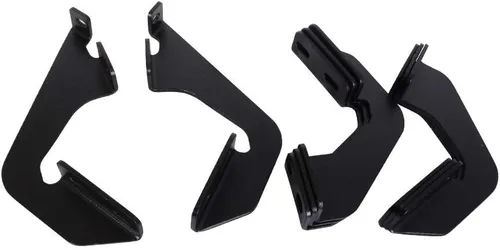 Miniatura 6 de IKON MOTORSPORTS - Estribos compatibles con Toyota Tundra Pick Up 2007-2021, doble cabina de aluminio estilo fábrica y plástico ABS, 2008 2009 2010