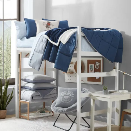 Miniatura 62 de Eddie Bauer - Juego de ropa de cama de percal de algodón, decoración fresca y elegante para el hogar, sábanas de tamaño King