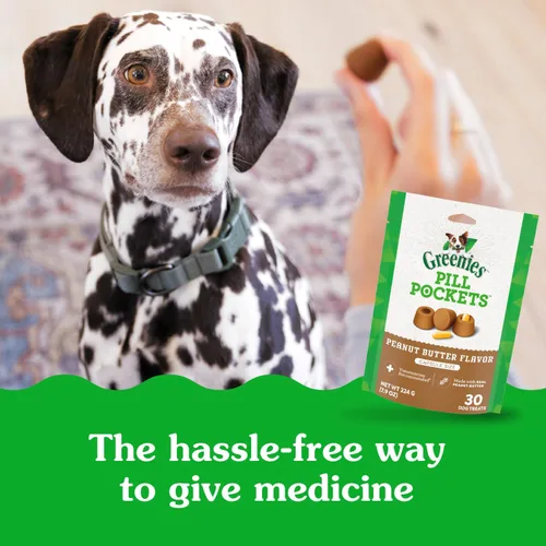 Miniatura 5 de Greenies Pill Pockets con dulces de mantequilla de maní real para perros