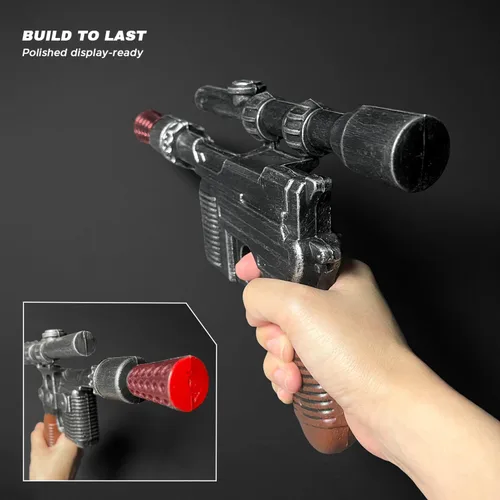 Miniatura 6 de otaku gear Réplica de pistola de ciencia ficción de espuma de 12 pulgadas, accesorio de disfraz de cosplay, ligero coleccionable para exhibición