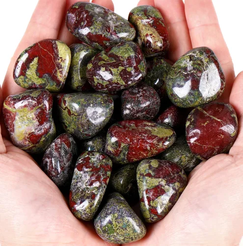 Miniatura 18 de QINJIEJIE Cristales de amatista (más de 1000 quilates), piedras pulidas a granel, cristal grande, decoración curativa de Reiki, 0.6-1 pulgada, 7.05